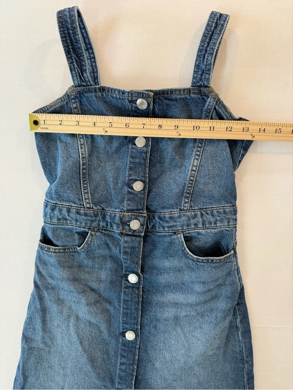 GAP Classic Denim Overalls in Blue
